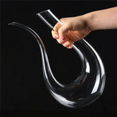 Crystal U Shaped Decanter